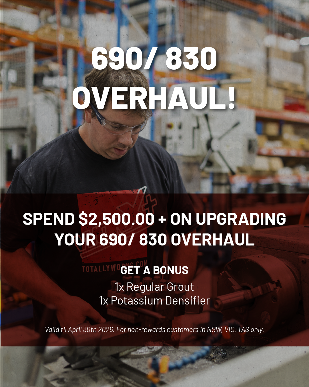 690 830 Overhaul Deal