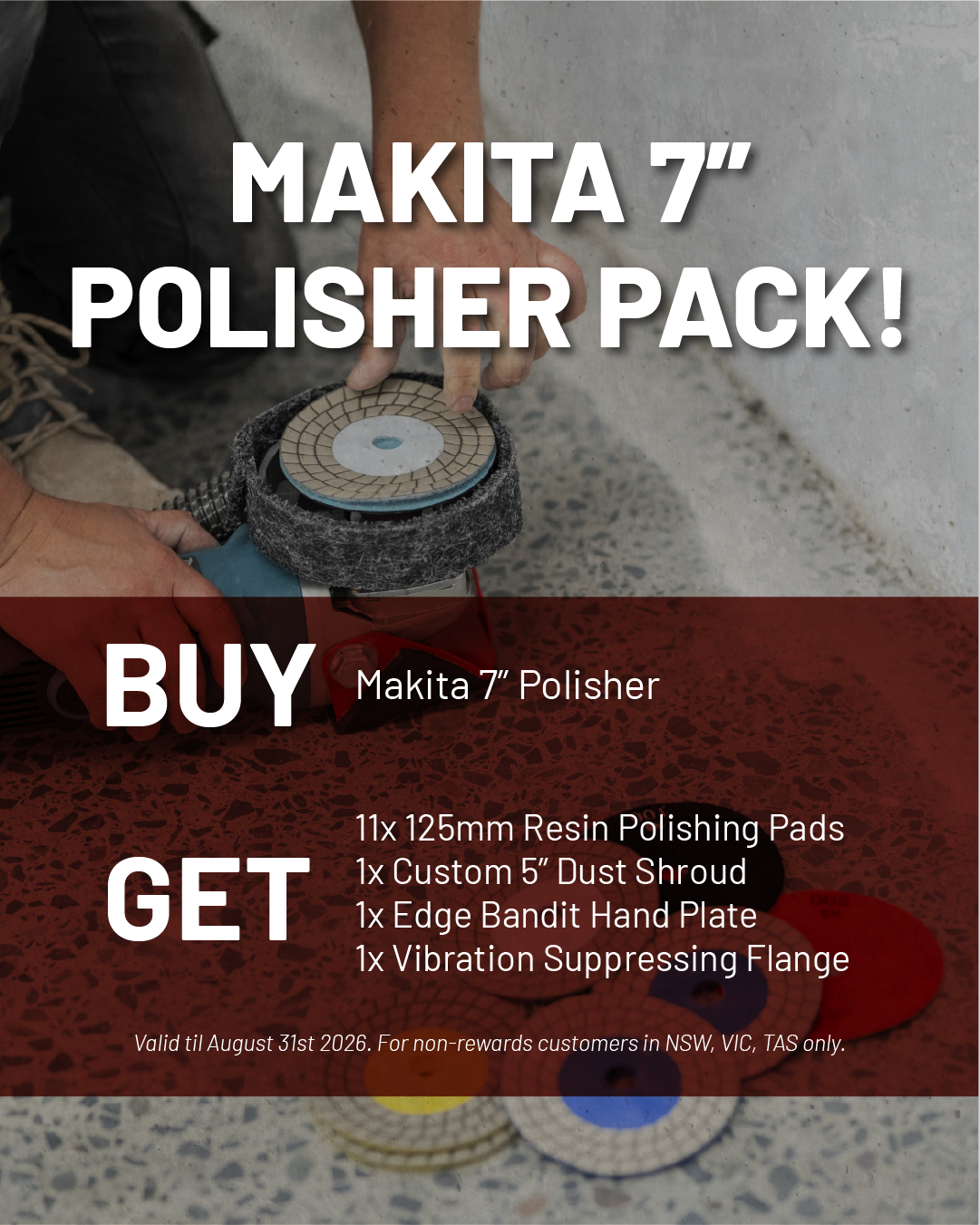 Makita 7 Polisher Pack Deal