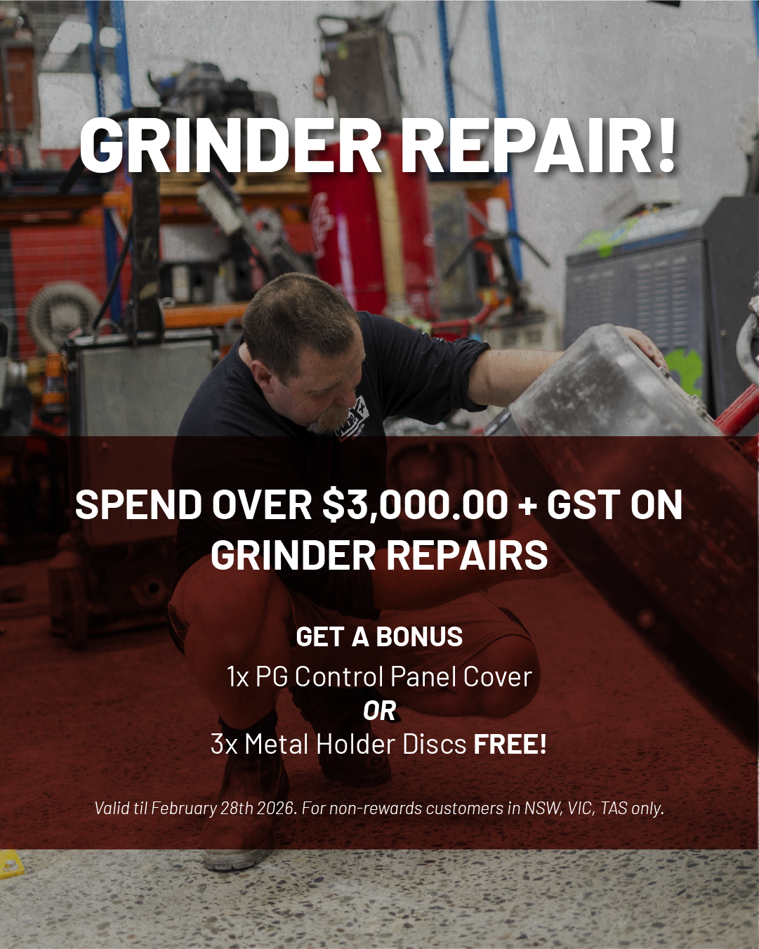 Grinder Repair Deal