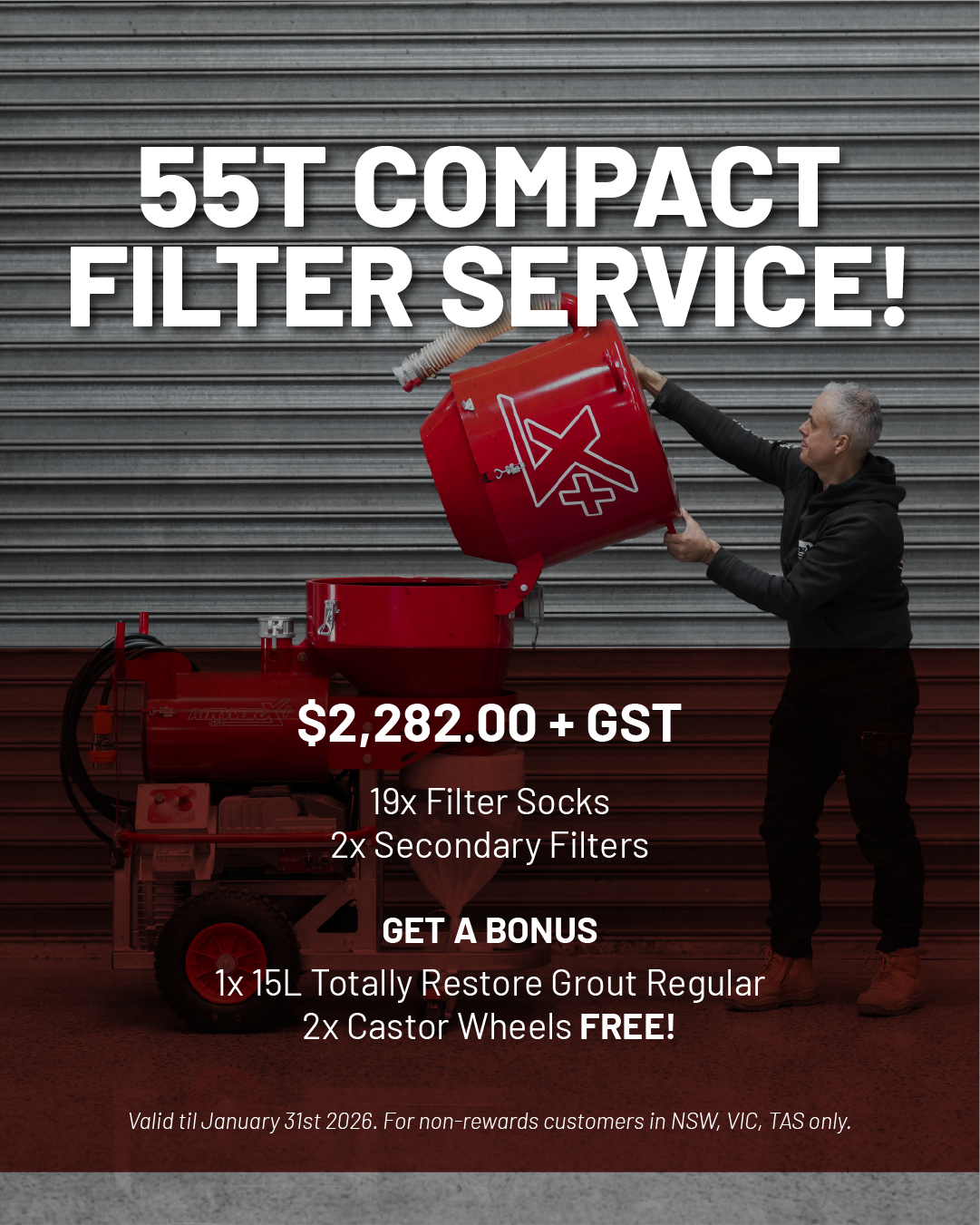 55T Compact Filter Service Deal