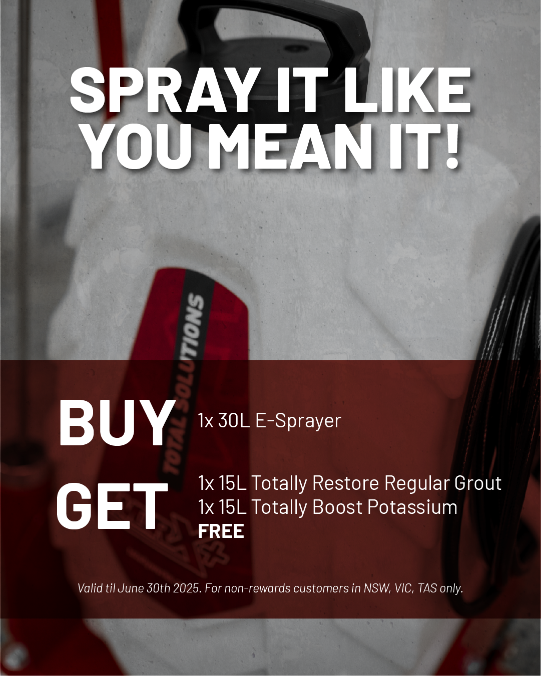 Spray It Like You Mean It Deal