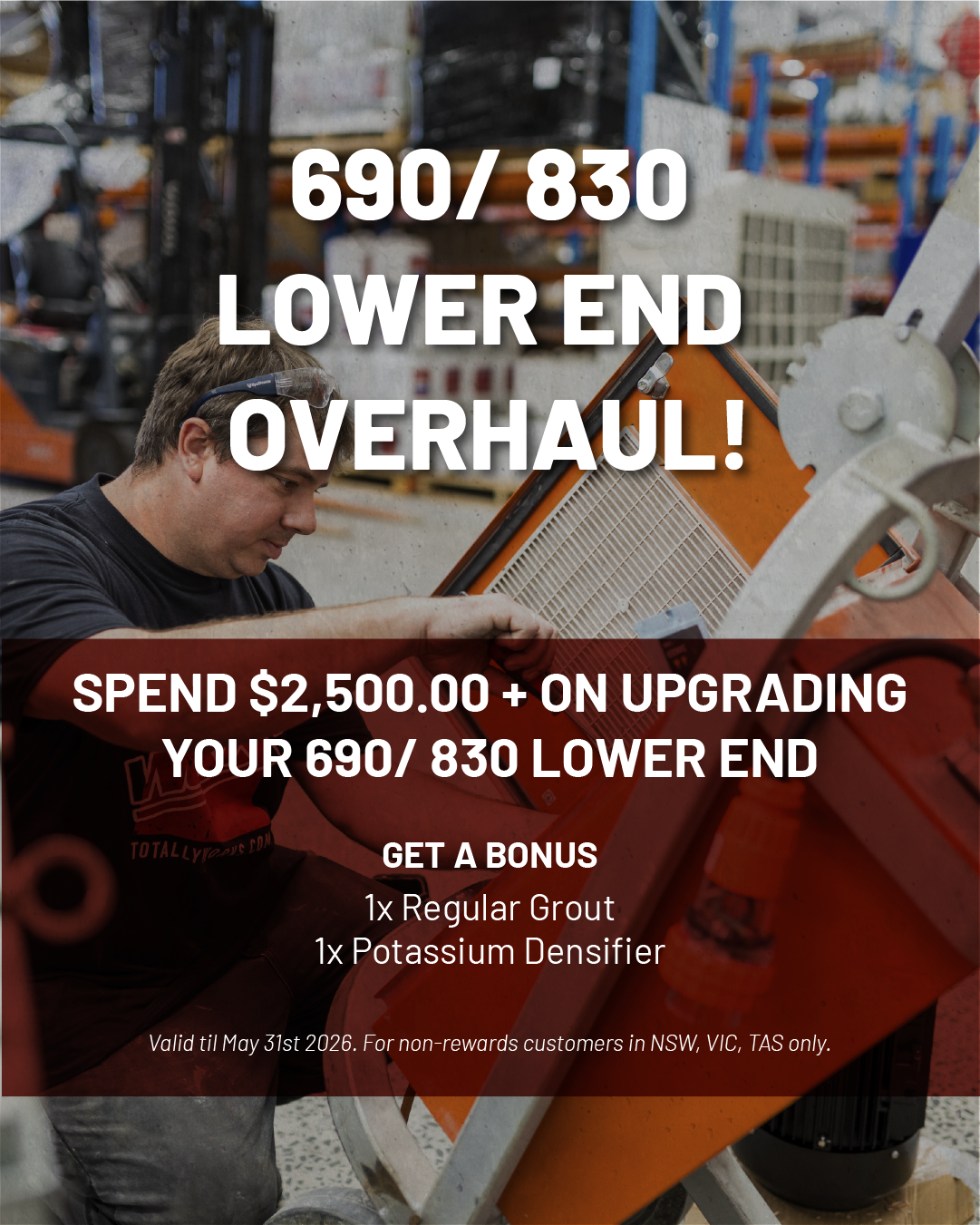 690/830 Lower End Overhaul Deal