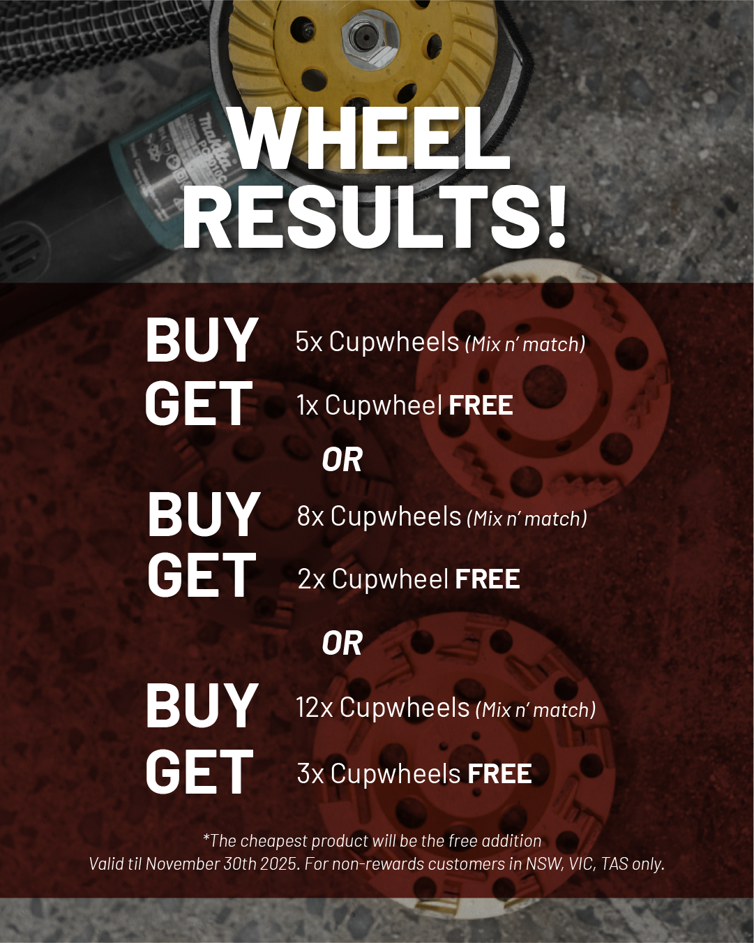 Wheel Results Deal